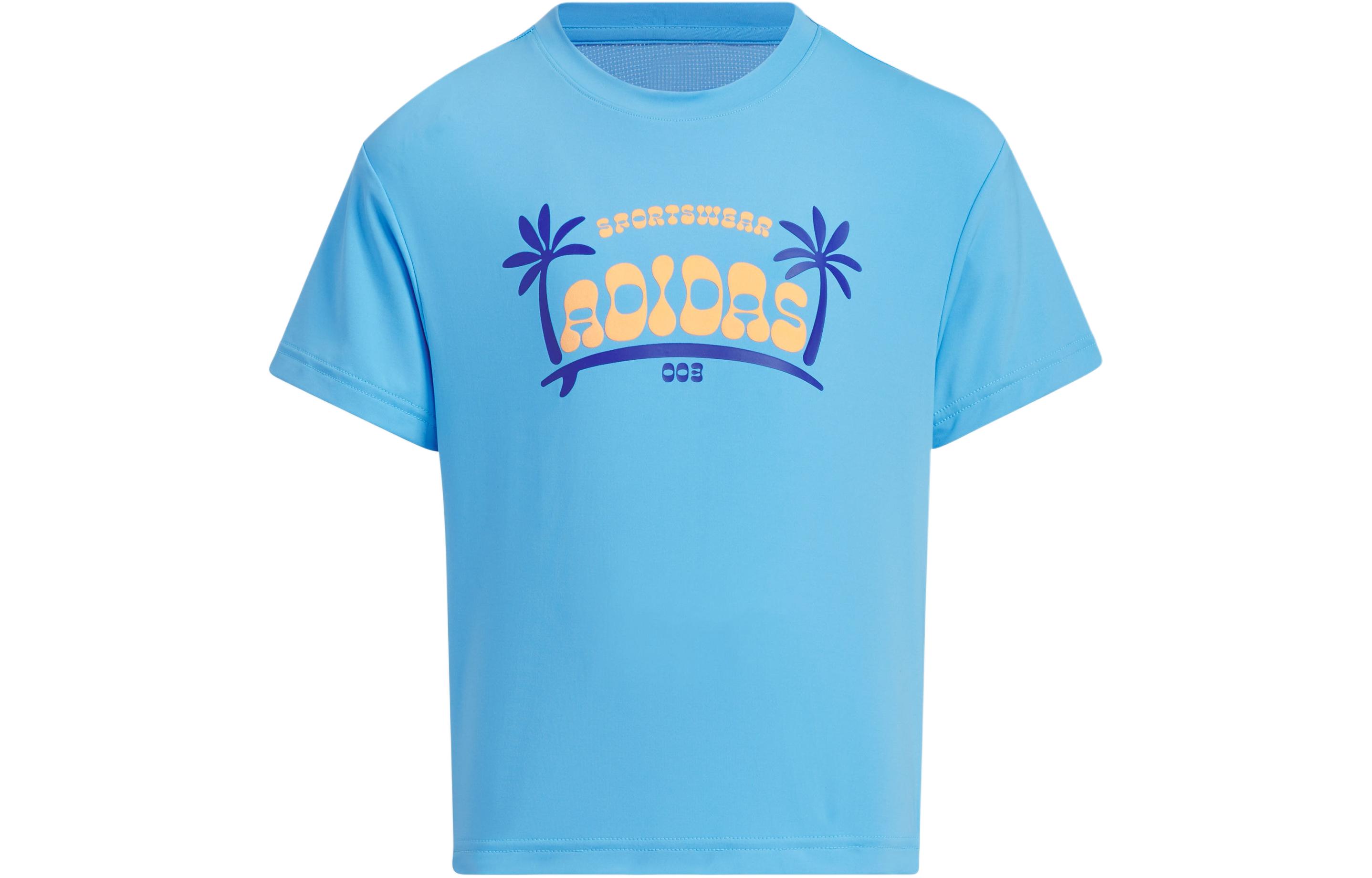 Детская футболка adidas adidasT (синяя)