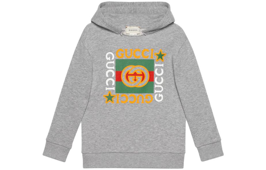 Детское худи Gucci (серое)
