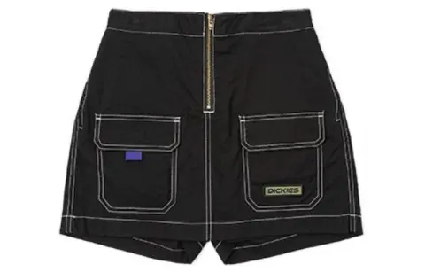 Dickies Cargo Short Skirts Women's Black Moderate Short Other