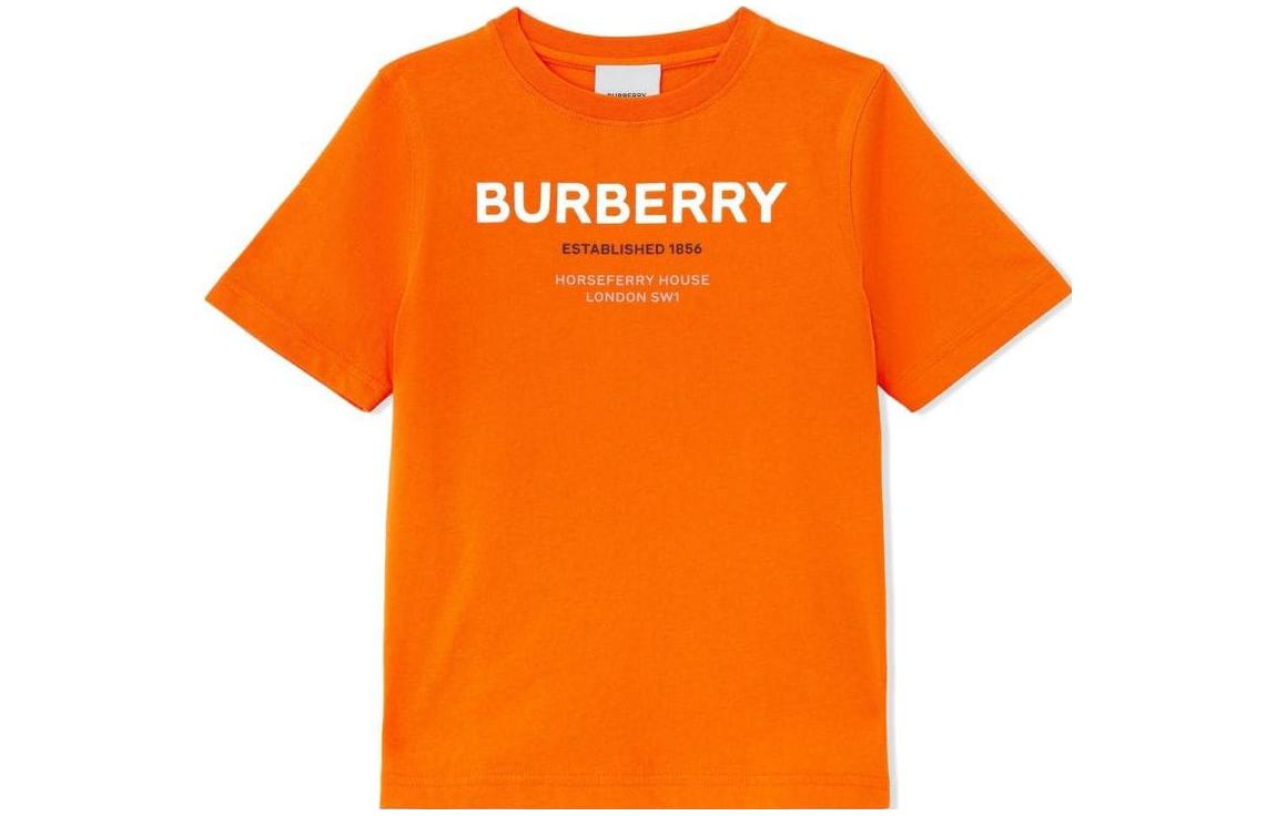 Детская футболка Burberry (белая)