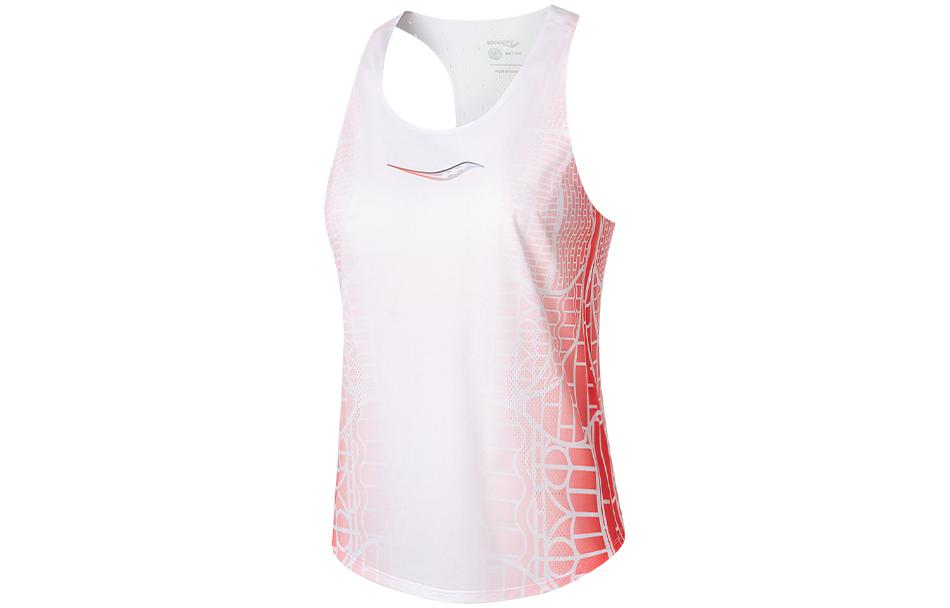 Saucony Sleeveless Sports Shirts Women’s Red Racerback