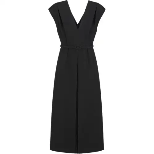 DIOR SS25 Spring Summer Ready to Wear Collection Sleeveless Dress Women's Black