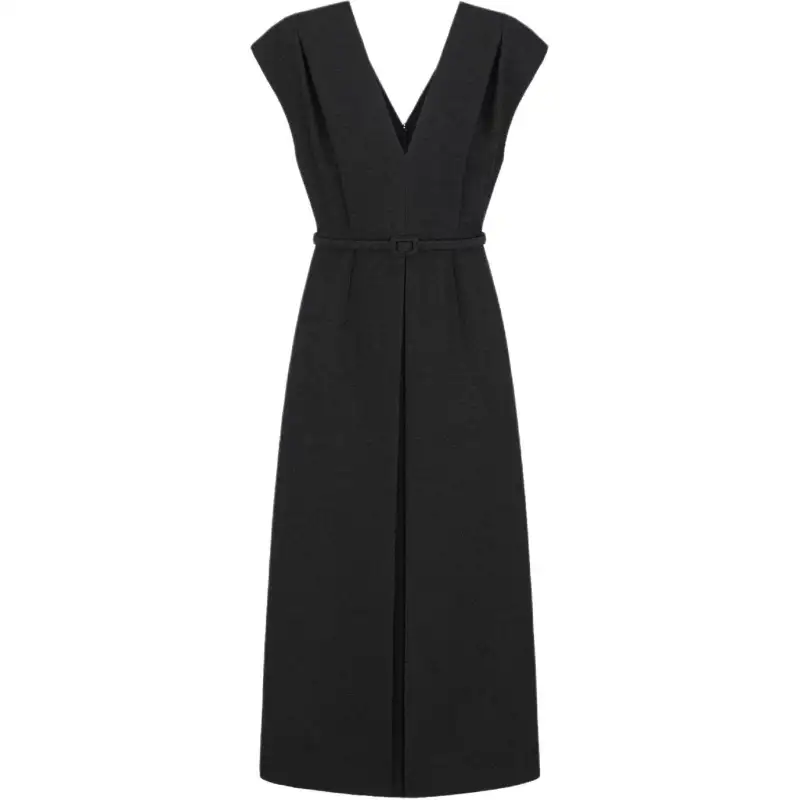DIOR SS25 Spring Summer Ready to Wear Collection Sleeveless Dress Women's Black