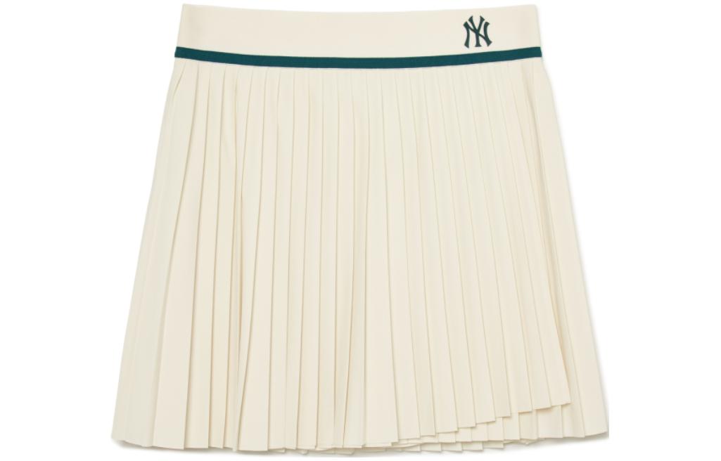 Женская юбка MLB (кремовая)