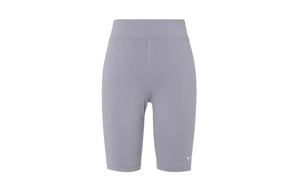 Nike Sportswear Essentials Workout Shorts Women's Mist Gray Blue