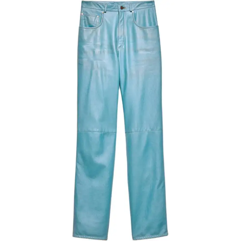 Prada leather trousers