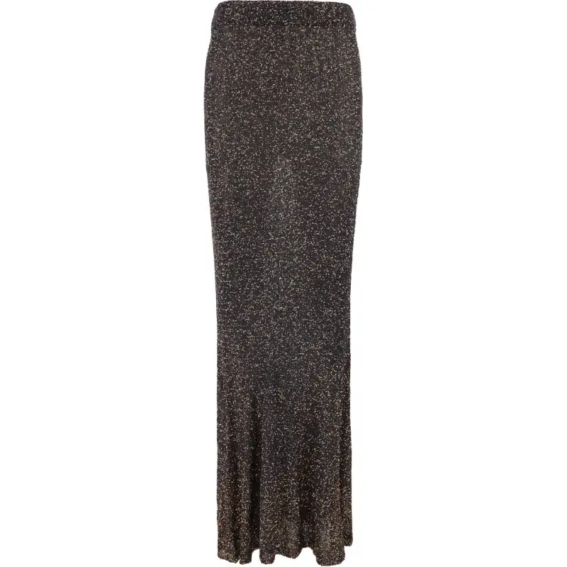 Balenciaga Sequin Embellished Maxi Skirt