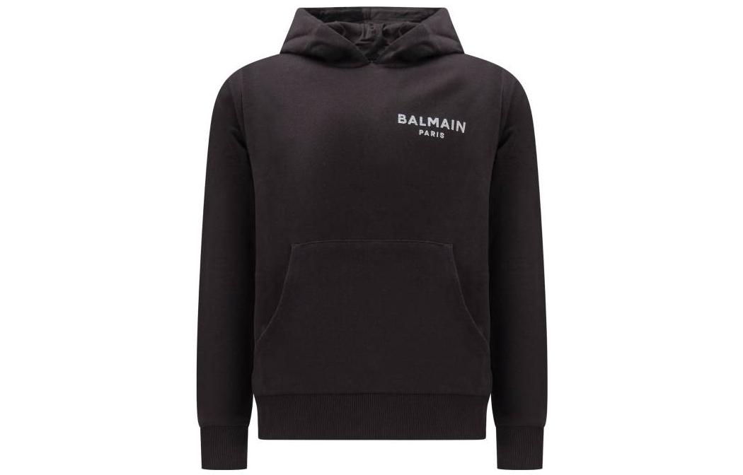 Мужское худи BALMAIN BALMAIN Logo (серое)