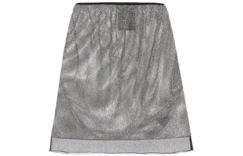 【Previous Season】stud-embellished chiffon miniskirt