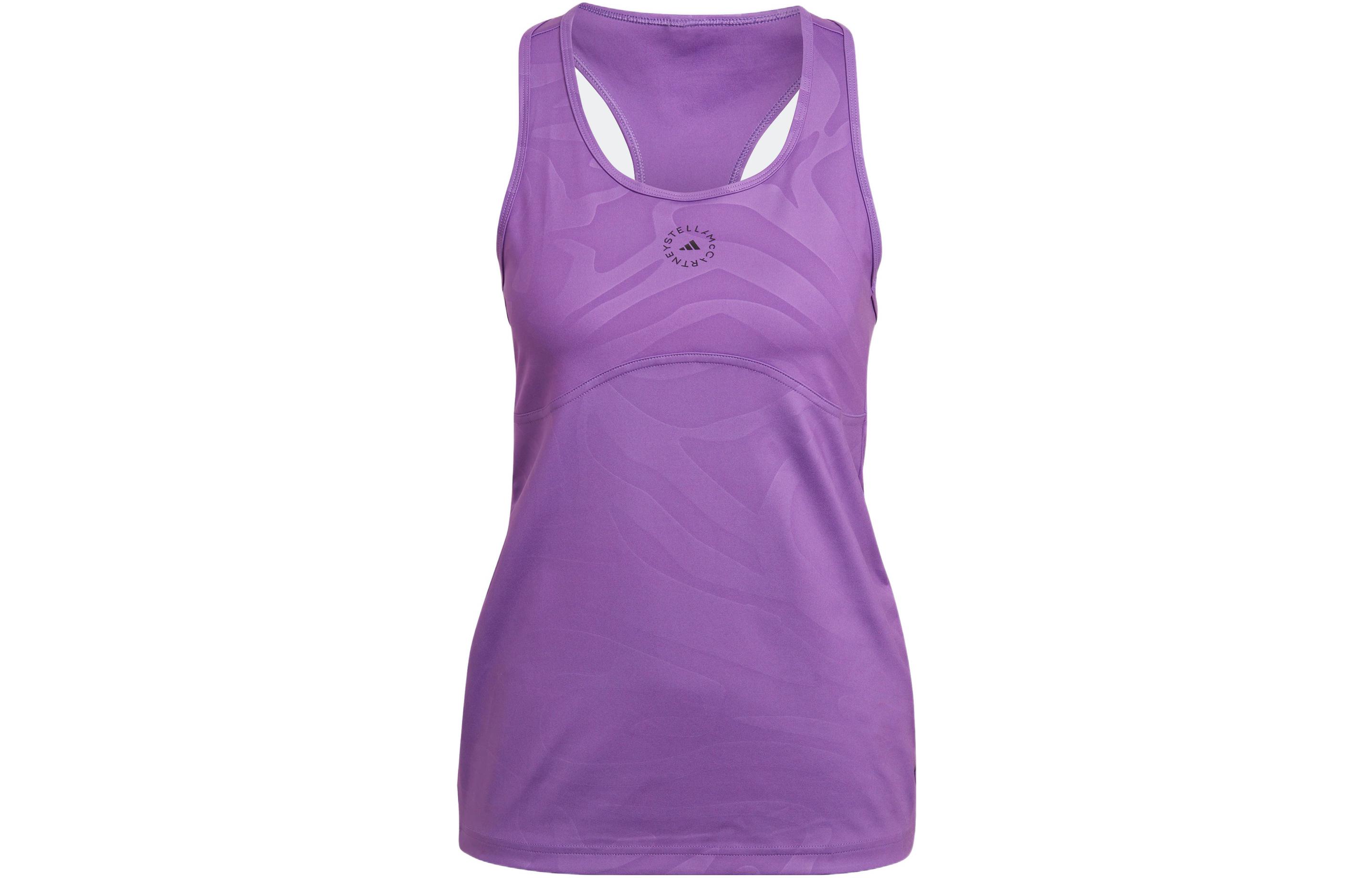 Adidas Sleeveless Sports Shirts Women’s Purple Other