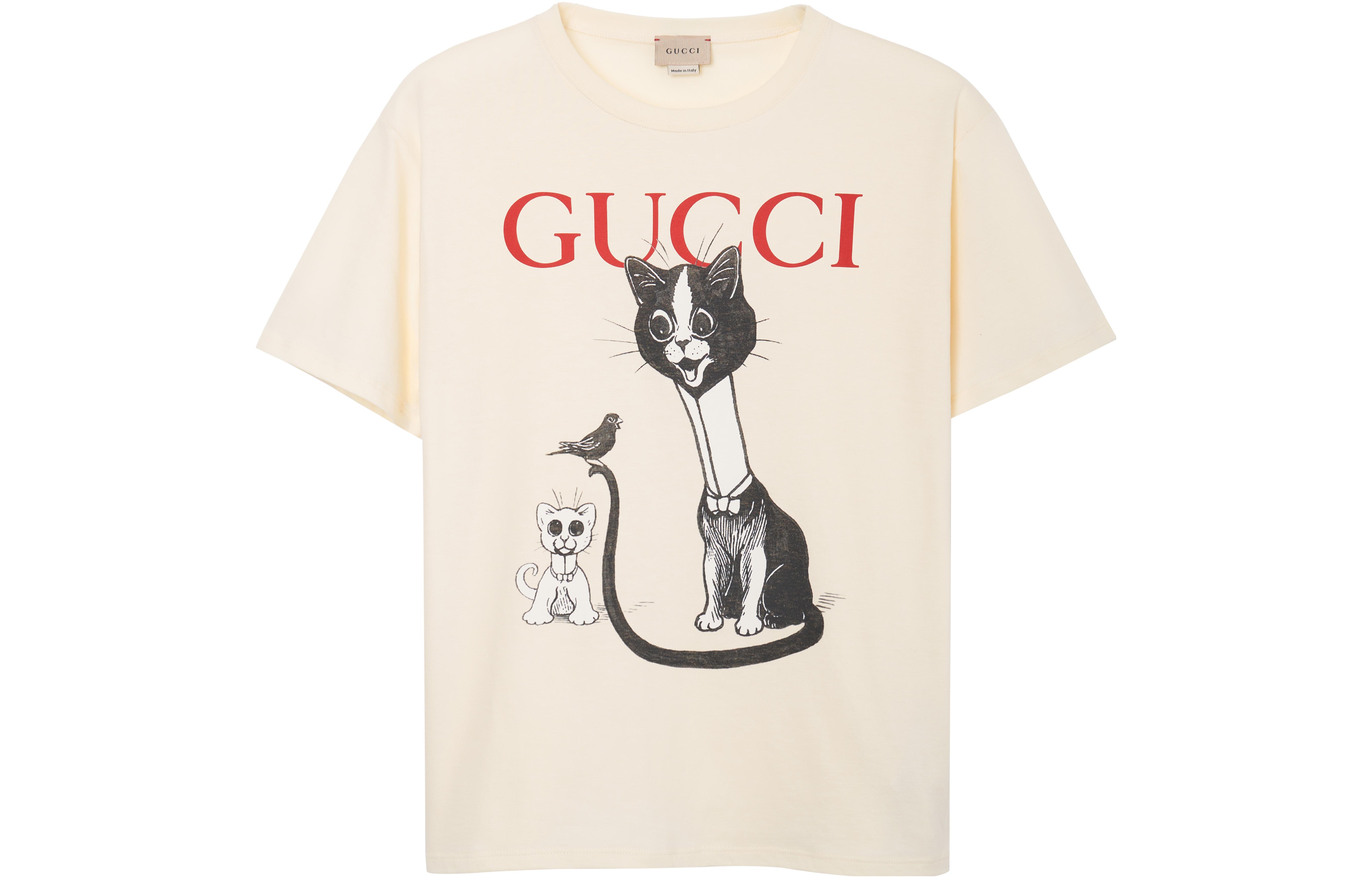 Футболка Gucci (бежевая)