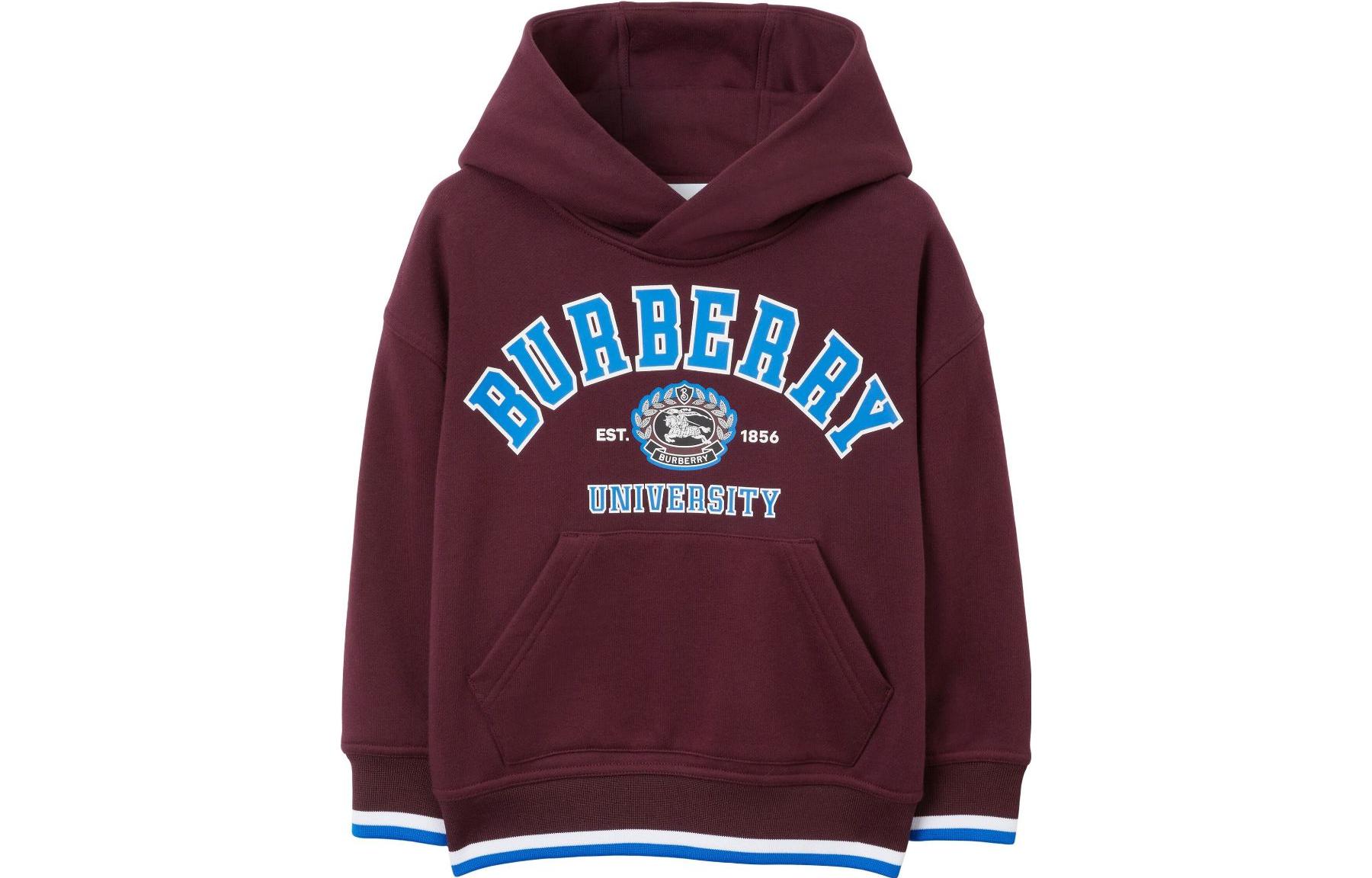 Худи Burberry (бордовое)