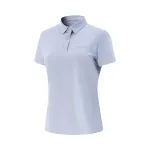 Li Ning Fitness Series Polo Shirt Women's Frost Blue