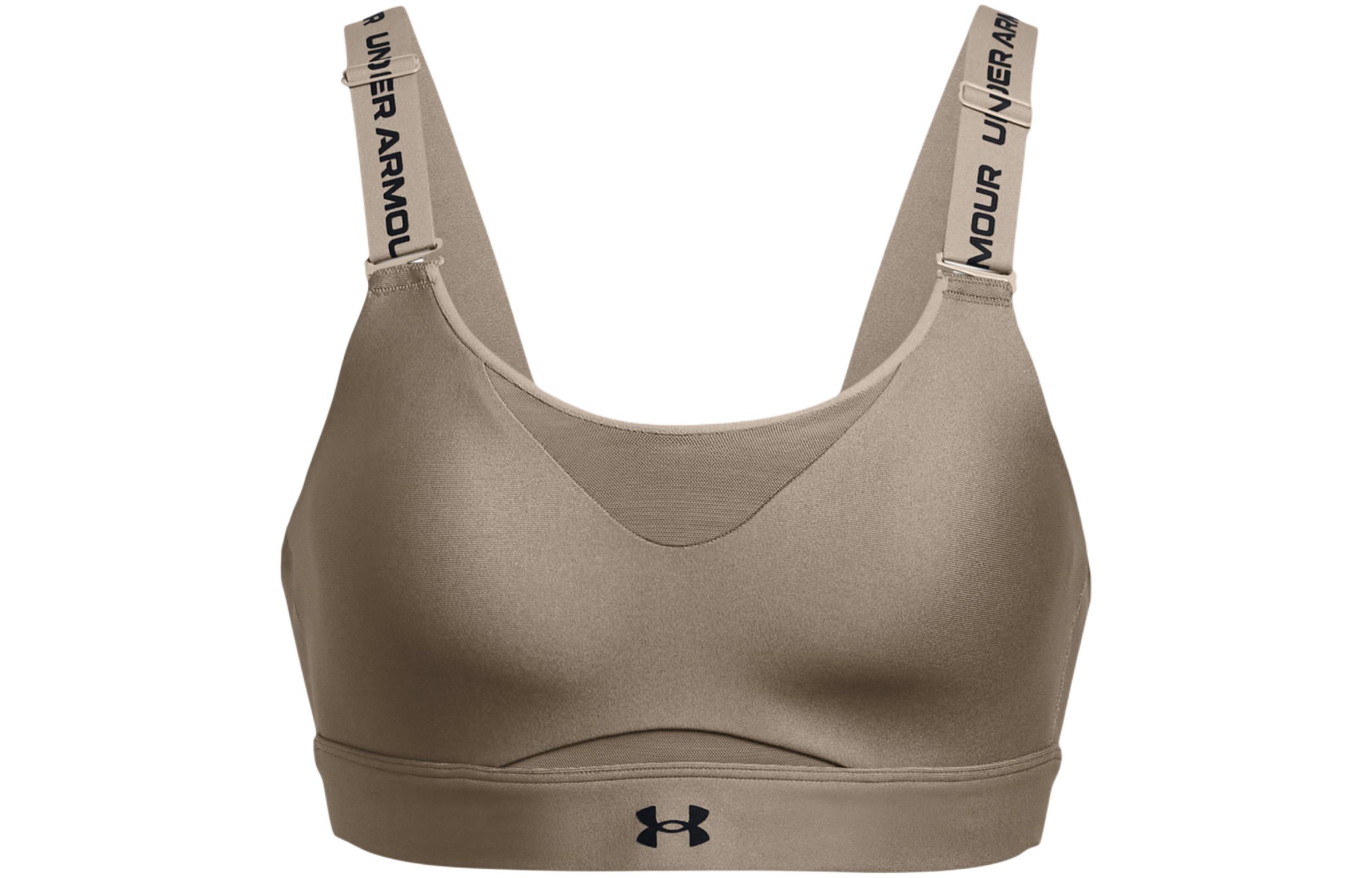 Женский спортивный топ Under Armour Infinity 2.0 (коричневый)