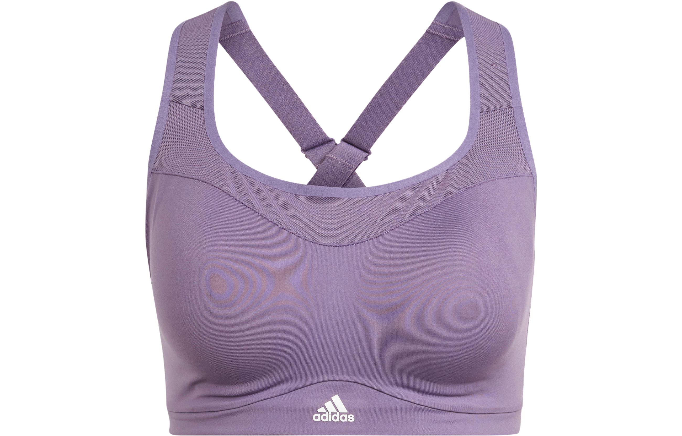 Adidas AEROREADY Tlrd Impact High Support Bra Sports Underwear Women's Purple