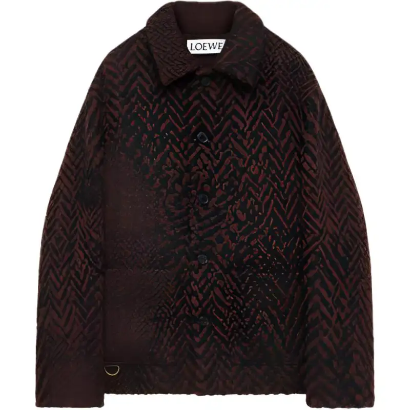LOEWE Jackets & Coats Men's Black Umber