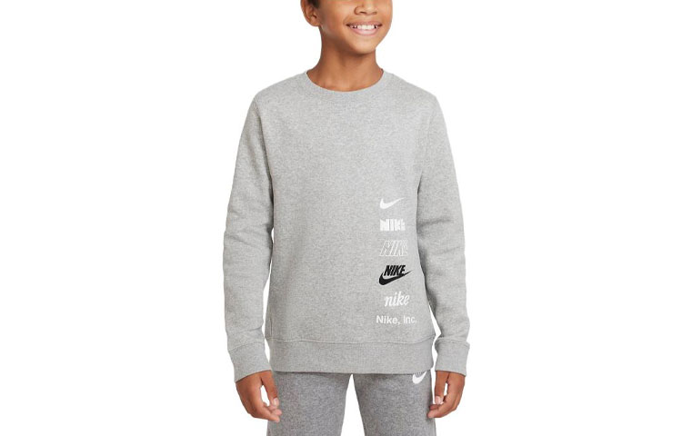 Мужской свитшот Nike Sportswear Logo (темно-серый)