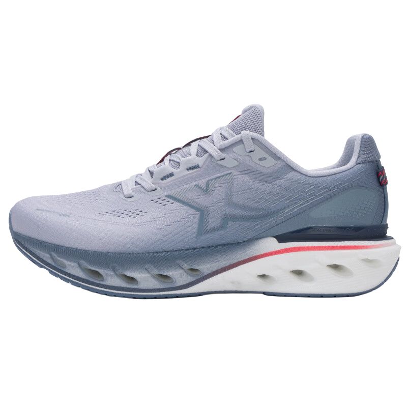 XTEP Cushioning Spin 12 Cushioning Breathable Low top Casual Running Shoes Men’s Blue Gray