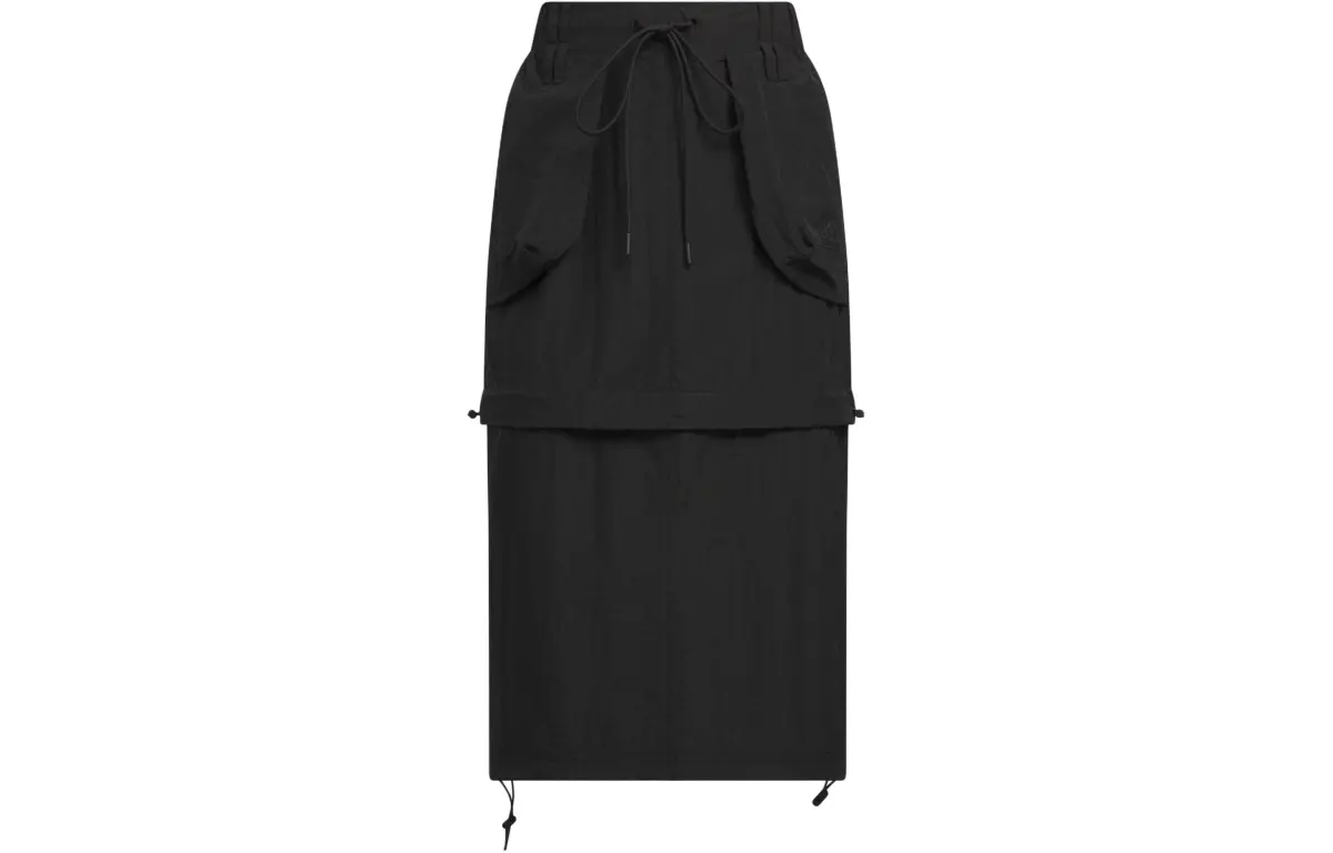 Adidas FUSTL SKIRT Casual Long Skirt Women's Black