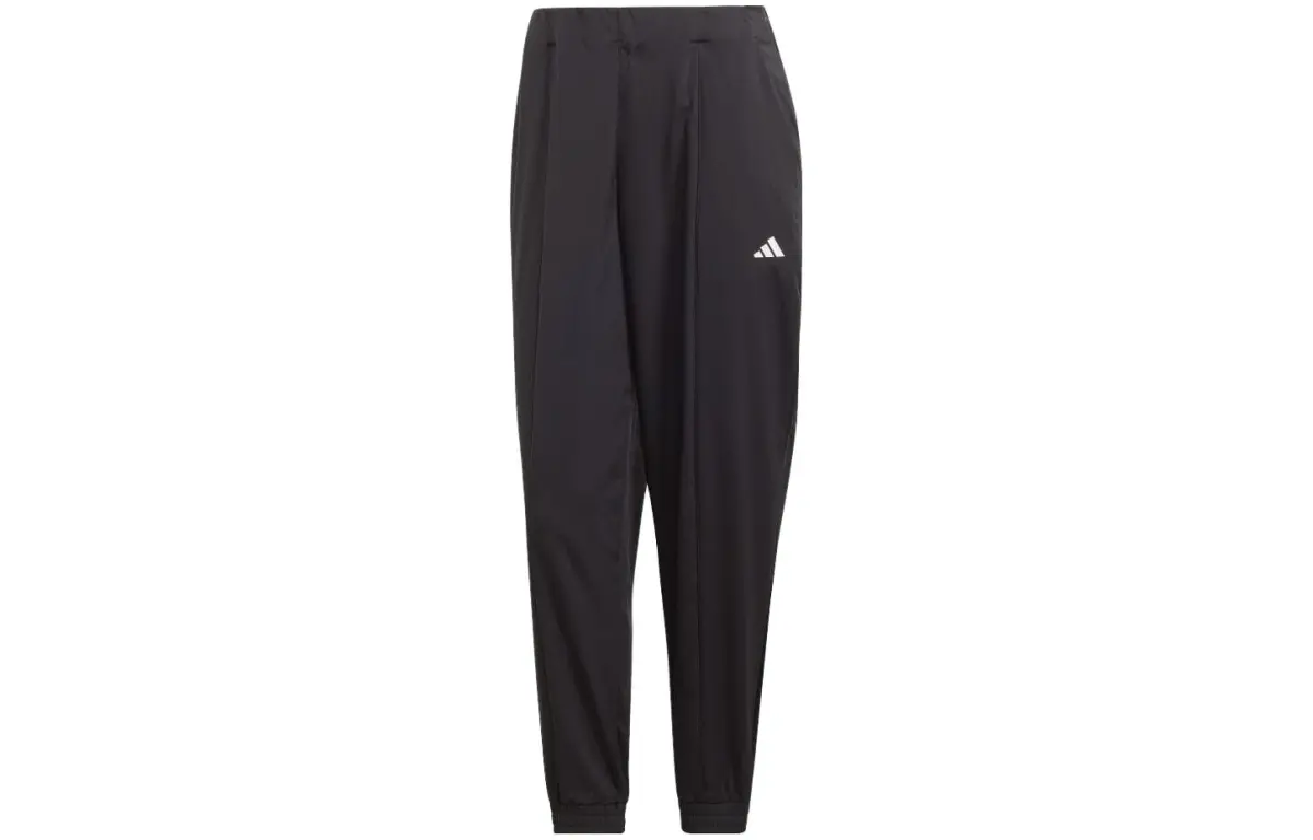 Adidas Aeroready Train Essentials Sports Pants Japan Version Women's Black