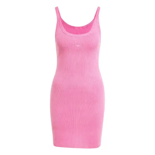 Adidas Originals Ribbed Mini Dress