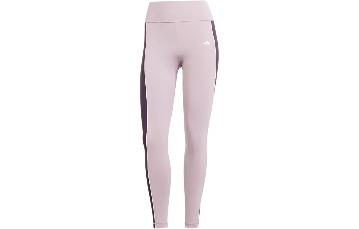 Adidas Optime Hr Cb 7/8 Leggings Sports Pants Women's Purple