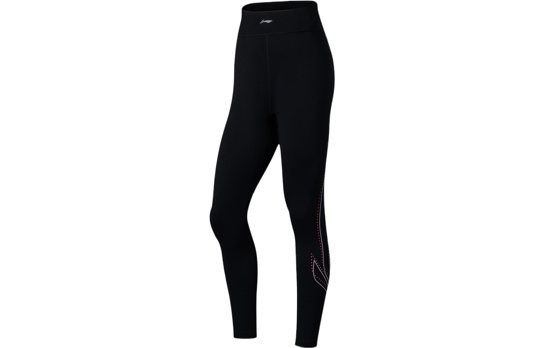 Li Ning Running Collection Sports Pants Women’s Black Moderate