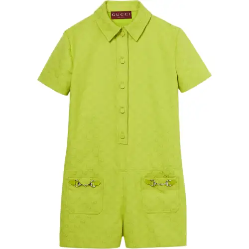 GUCCI SS25 Jumpsuit Women's Bright Green