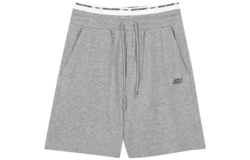 Skechers Sports Shorts Women's Medium Heather Gray/004F Moderate Knitted Shorts