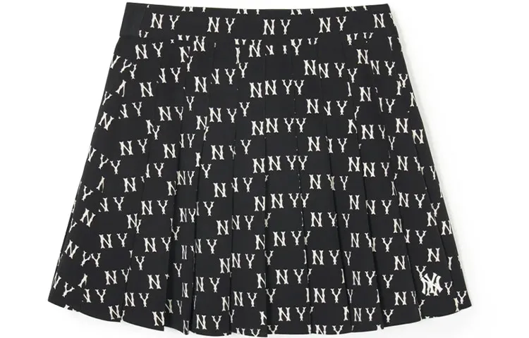 MLB New York Yankees Casual Short Skirts Women's Black