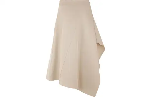Bottega Veneta Asymmetric Midi Skirt