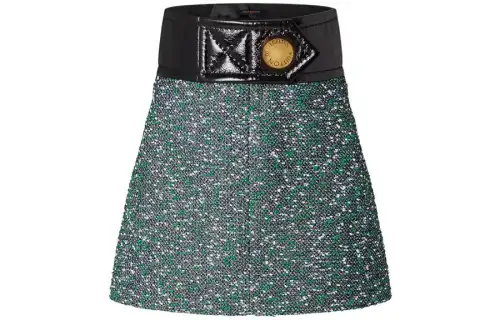 LOUIS VUITTON SS23 Casual Short Skirts Women's Green