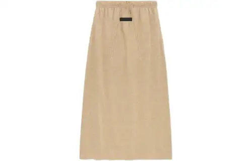Fear Of God Essentials Women's Jersey Skirt Gold Heather
