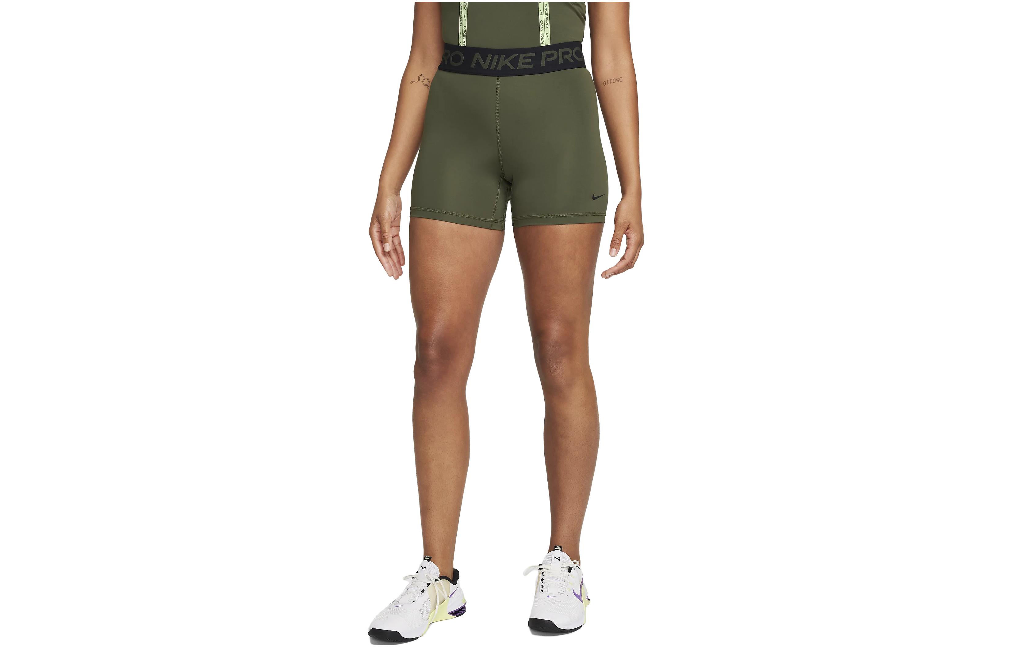 Nike Sports Shorts Women’s Green Moderate Knitted Shorts