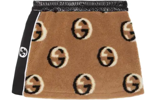 GUCCI SS24 Casual Short Skirts Women's Brown