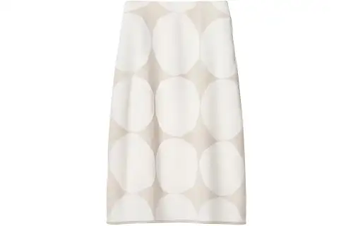 UNIQLO X Marimekko Casual Long Skirts Women's Light Gray Moderate Mid Length Other