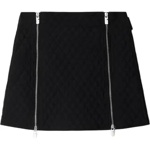 Burberry Quilted Mini Skirt