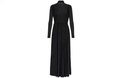 Bottega Veneta Long Sleeved Dress Women's Black