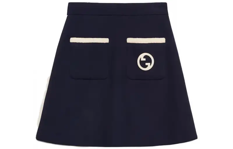 GUCCI Retro Tweed Skirt