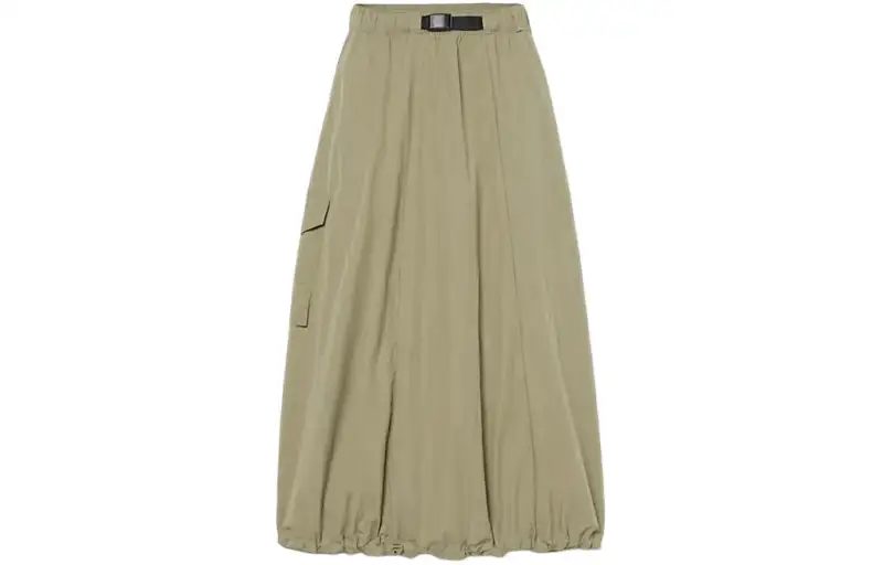 Timberland Casual Long Skirt Women's Green