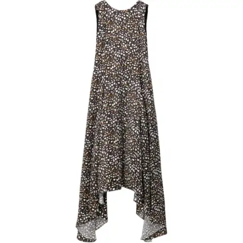 Loewe abstract-print dress