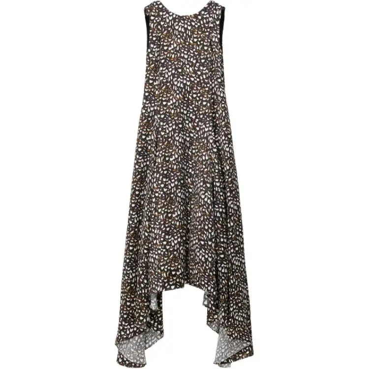 Loewe abstract-print dress