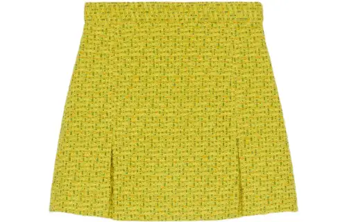 GUCCI Love Parade Mini Skirt Bright Yellow