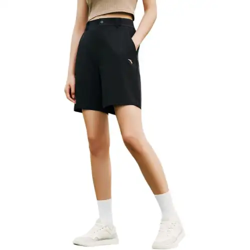 Anta Variety Training Collection Casual Shorts Women's Basic Black