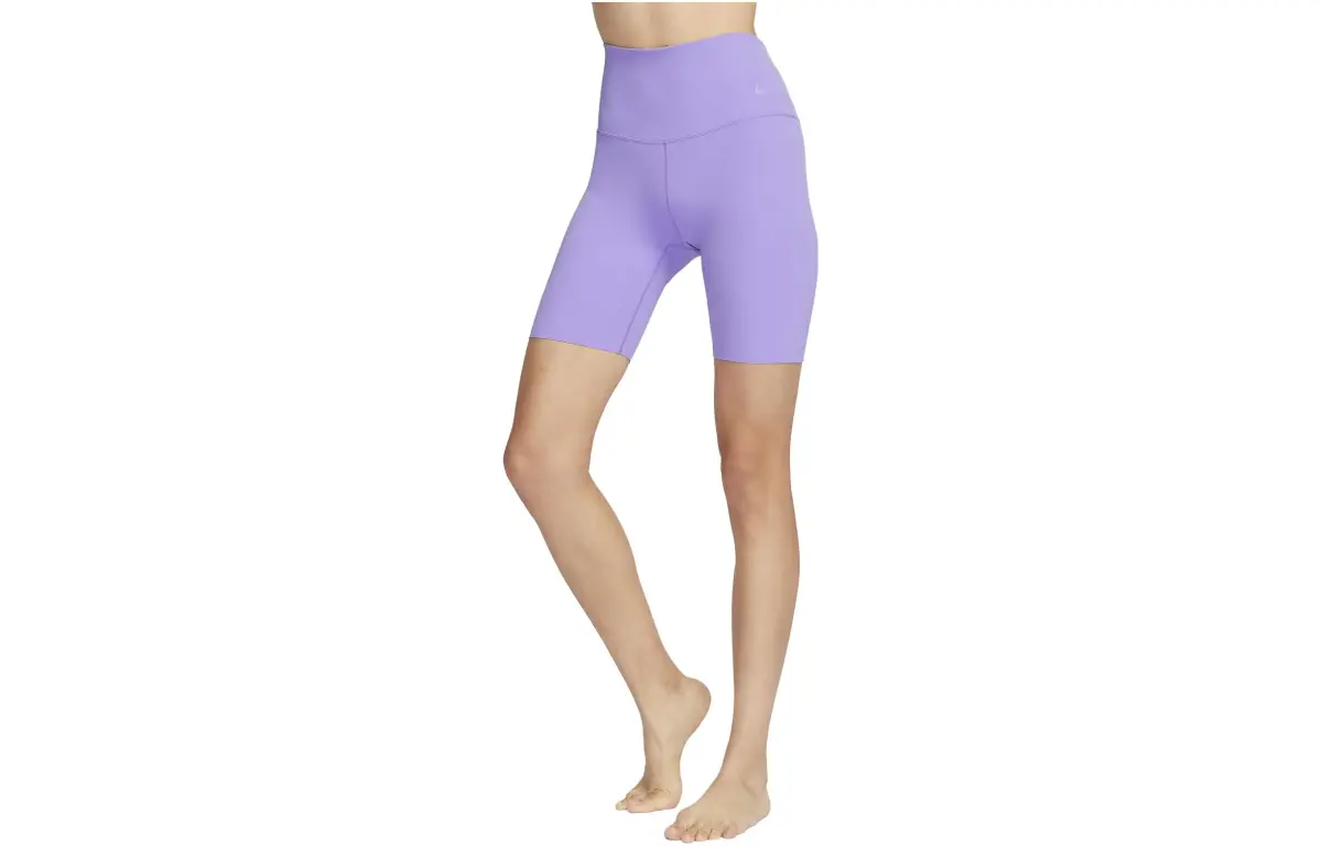 Nike Sports Shorts Women's Space Purple Moderate Tight Pants