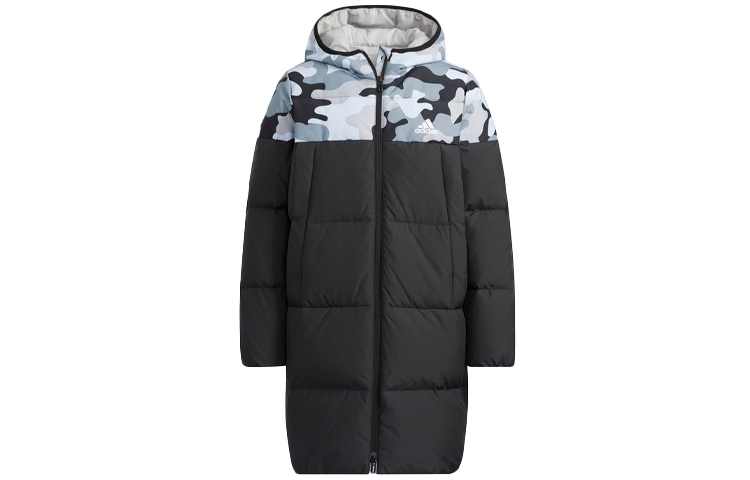 Куртка adidas Camo Block (черная)