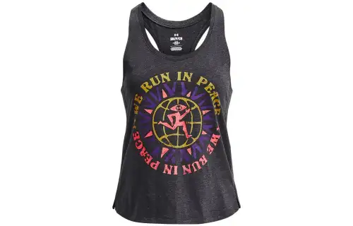 Under Armour Sleeveless Sports Shirts Women's Black Other