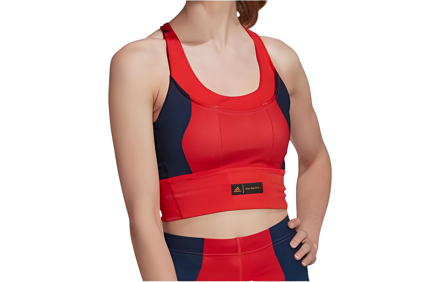 Adidas X Marimekko Adidas X Marimekko Sports Underwear Women’s Rush Red Moderate