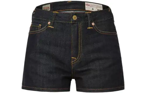 EVISU Denim Shorts Women's Blue Moderate Other