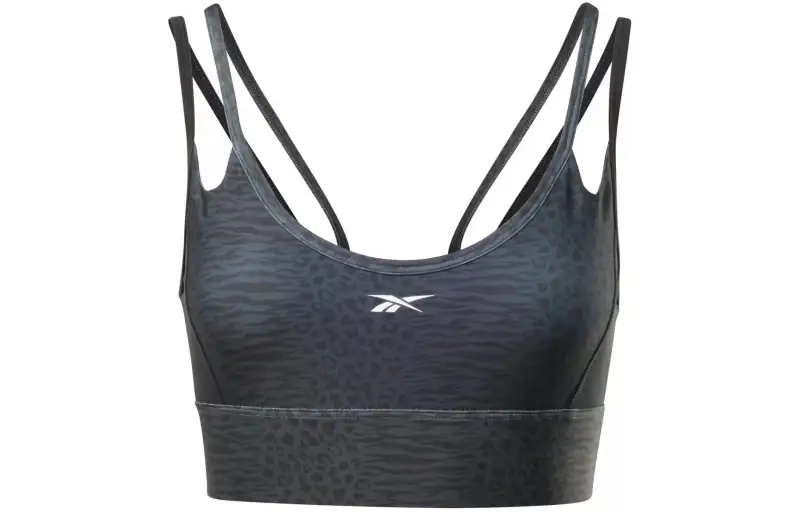 Reebok MOD SAFARI POLY BRALETTE Sports Underwear Women's Black